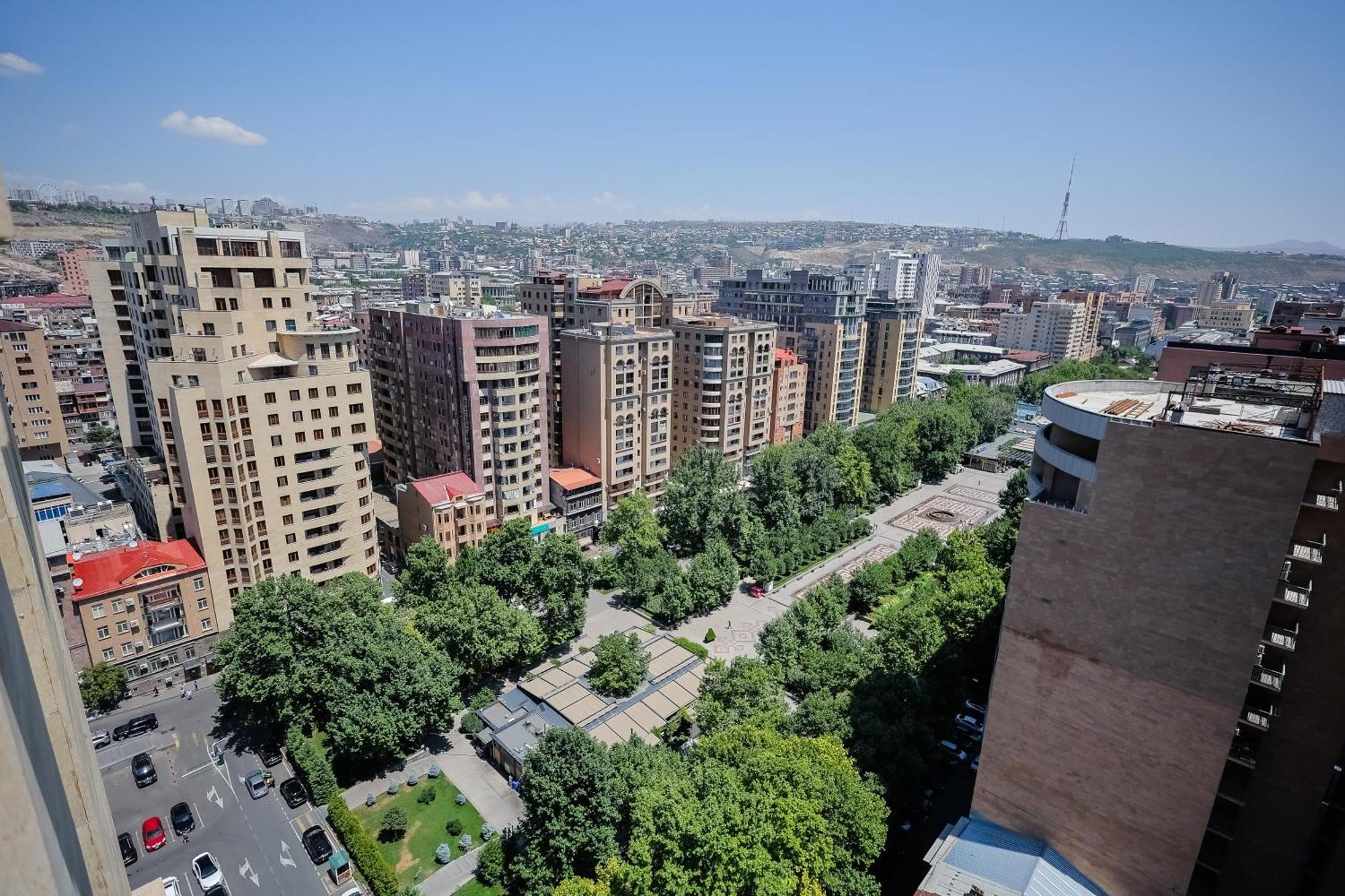 Rooftop Apart-Hotel Jereván Kültér fotó